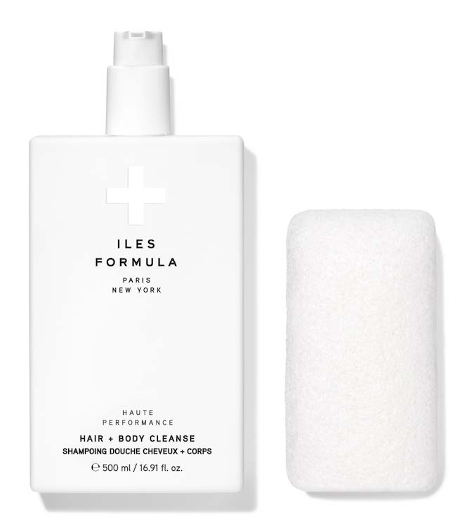 Hair and Body Cleanse + Exfoliating Sponge