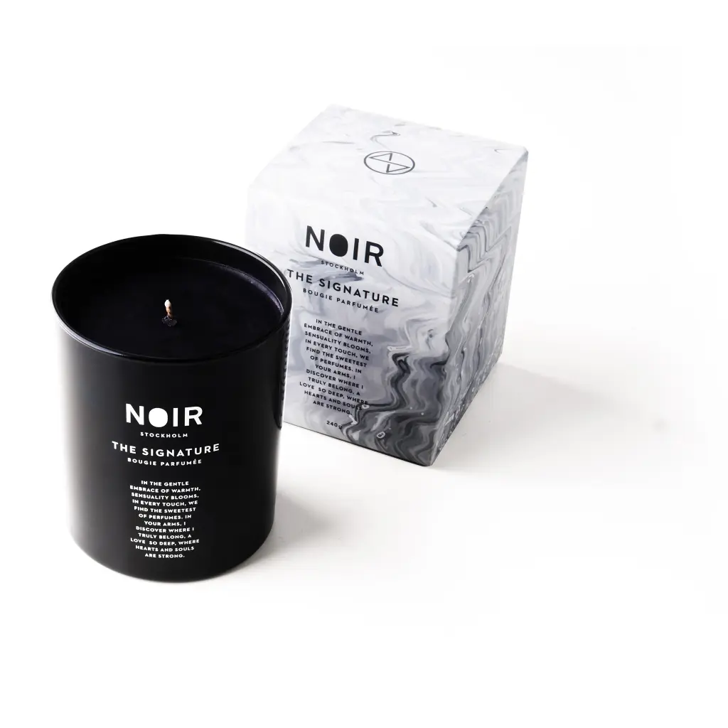 Candle Signature Noir Stockholm