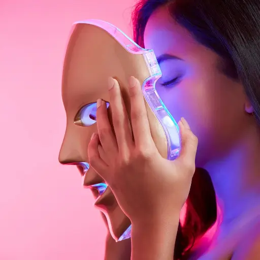 [MZ-190131] Light Therapy Golden Facial Treatment Device EU Plug