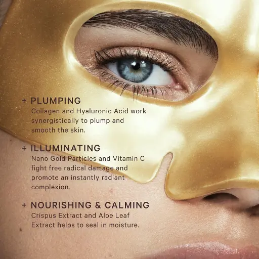 [MZ-180739] Hydra-Lift Gold Face Mask (Pack of 5)