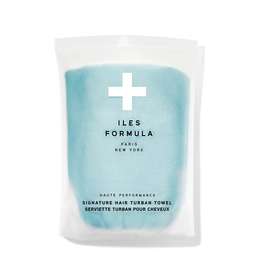 [ILES-014B] Turban Towel for Hair - BLUE