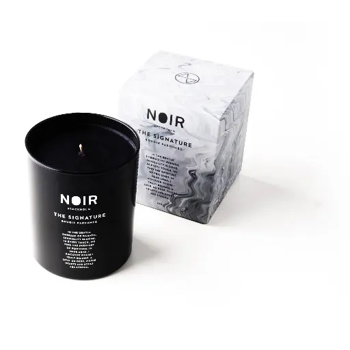 [NOIR-42] Bougie Signature Noir Stockholm